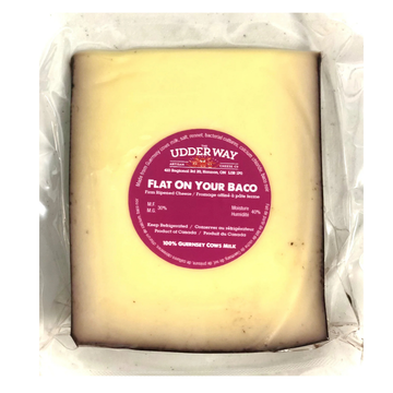 Organic Flat on Your Baco Cheese