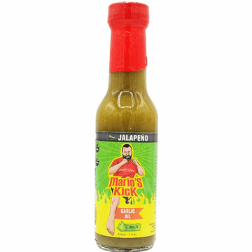 Mario's Kick Jalapeño Garlic Hot Sauce