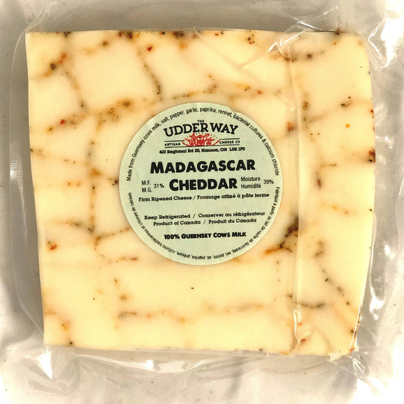 Organic Madagascar Cheddar
