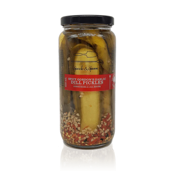 Spicy Gordon's Garlic Dill Pickles