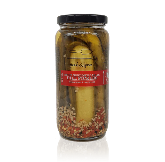 Spicy Gordon's Garlic Dill Pickles